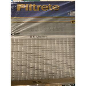 filtrete furnace filter 20x20x1 3 pack￼